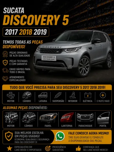 Sucata discovery 5 2017 2018 2019
