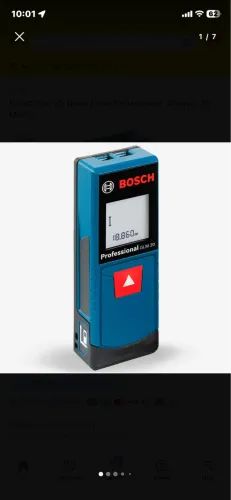 Bosch Glm 20 Trena Laser Professional Alcance 20 metros