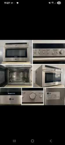 forno micro-ondas multifuncional LG SolarDOM