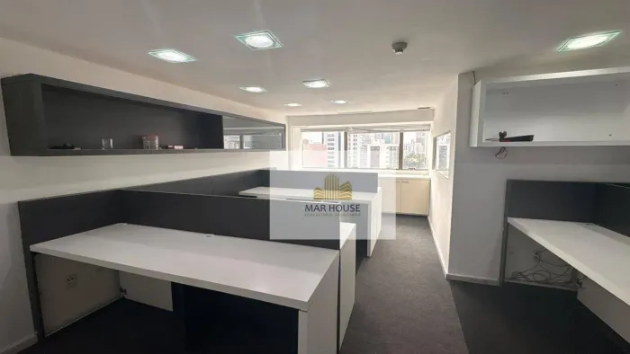 Sala para alugar, 79 m² por R$ 6.984,73/mês - Ilha do Leite - Recife/PE