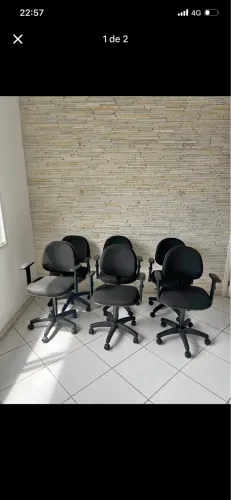 Cadeiras de escritório ergométricas