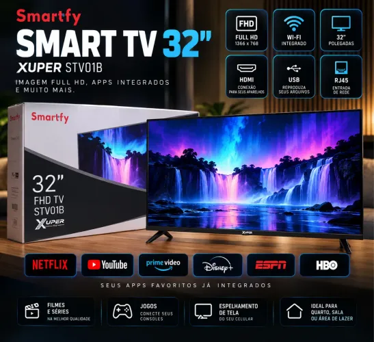 PROMOÇÃO SMART TV 32? polegadas