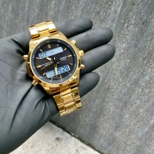 Relógio Casio dois horários HY54