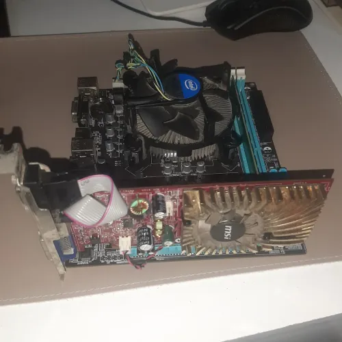 Kit placa mae i5 3470 + 8gb Ram + Placa de vídeo 512mb Nvidia