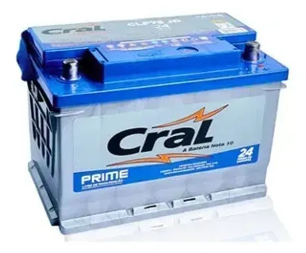 Batrias Cral com 24 meses de garantia