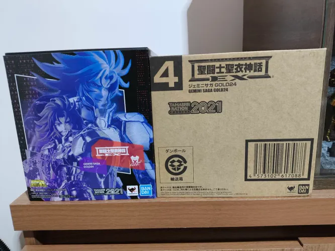 Cloth myth saint seiya saga de gemeos 24k