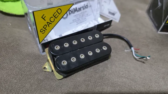 captador DiMarzio FRED F-spaced ponte