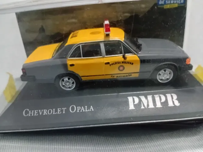 Opala polícia militar Paraná carro personalizado pintura novinha valor 200