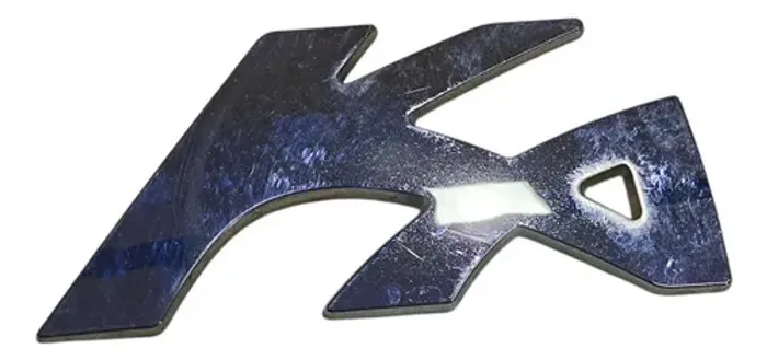 Emblema Logotipo Tampa Traseira Ford Ka 2015 2016 A 2020 Preto