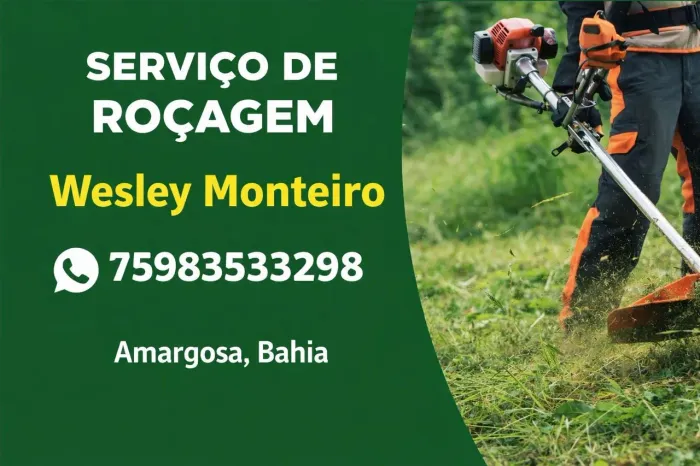 Roçagem de terrenos 