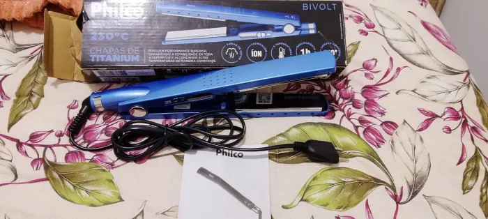 Prancha de cabelo nova Philco 