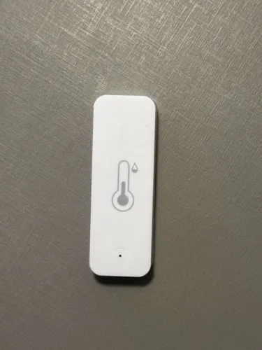 Sensor de temperatura e umidade Tuya WiFi (Smart Life), compatível com Alexa e Google Assi
