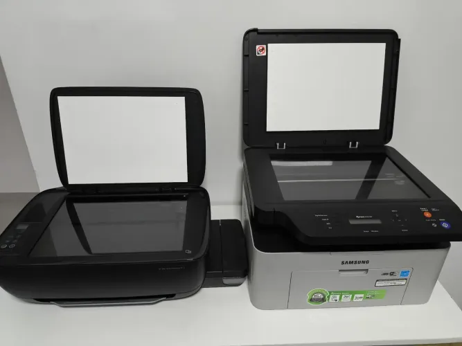 Lote com 2 Impressoras Multifuncionais para Retirada de Peças - HP 416 e Samsung M2070W
