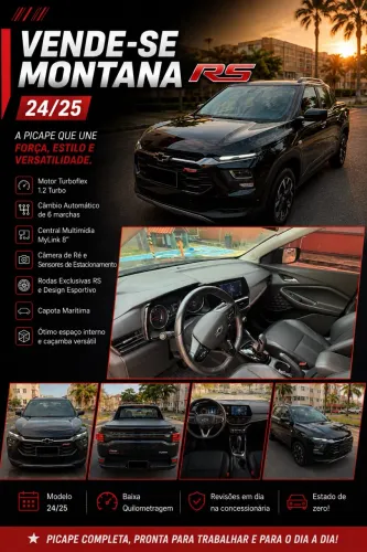 Chevrolet Montana RS 1.2 Turbo Flex 12V Aut. 2025