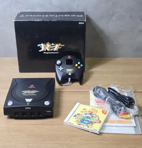 ? RARIDADE EXTREMA - SEGA DREAMCAST R7 REGULATION #7 ?
