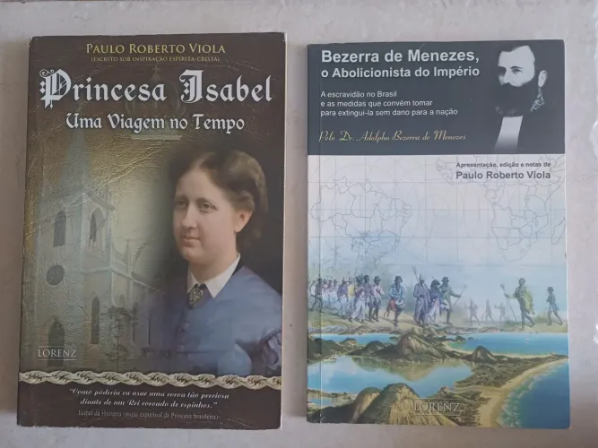 Pacote 2 livros do espirita Paulo Roberto Viola