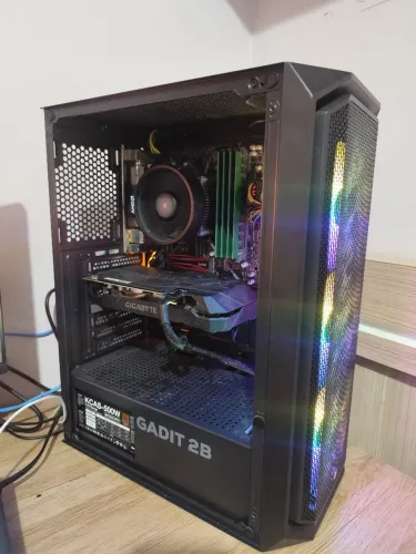 PC Gamer - Alto desempenho | Ryzen 5 + GTX 1660 Super + 64GB RAM