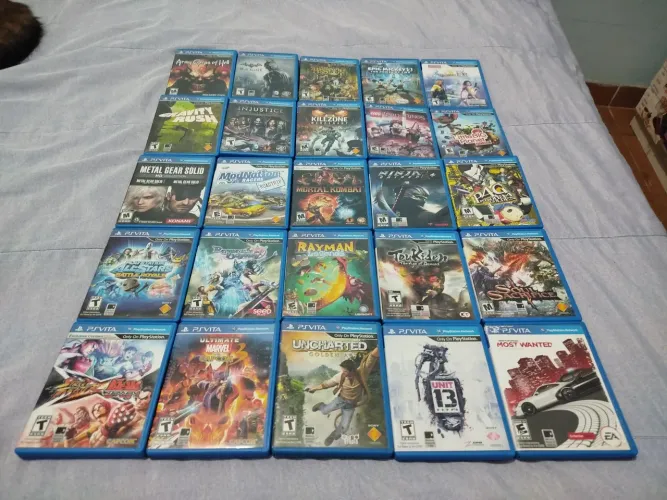 Lote jogos originais ps vita