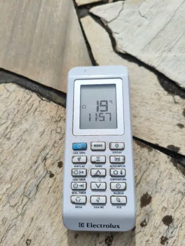 Controle remoto ar condicionado Electrolux