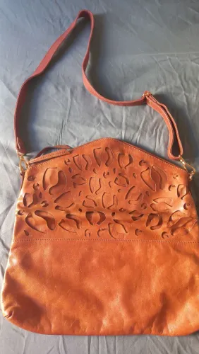 BOLSA COURO LEGÍTIMO  CAUBOY
