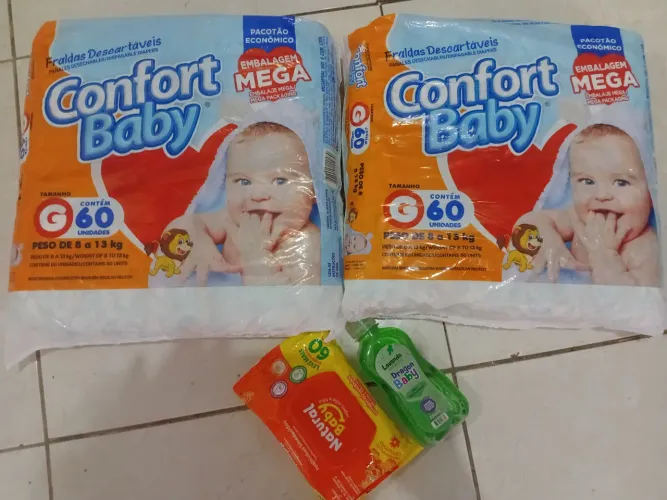 Kit higiene tudo por 50 reais