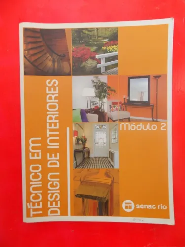 2 livros técnico em design de interiores - pouco uso