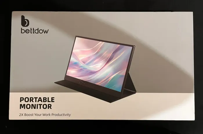 Vendo Monitor Portátil 15.6 Full HD com suporte a 4K! Usei pouquíssimos dias 