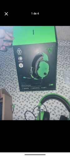 Fone Razer BLACKSHARKv2X Green edition