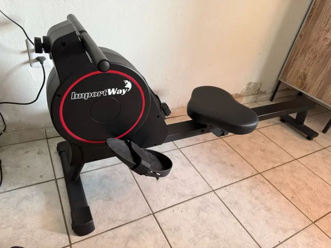Aparelho Simulador de Remo Seco Magnético Indoor Residêncial Importway Iwf020