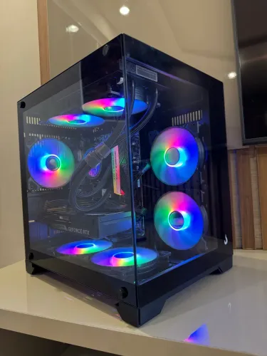 PC Gamer Ryzen 7 5700x + RTX 5060 ! Novo com garantia