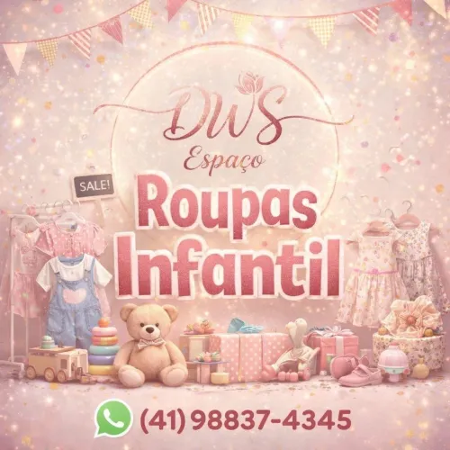 Roupas Infantil para meninos e meninas a partir de R$1,00