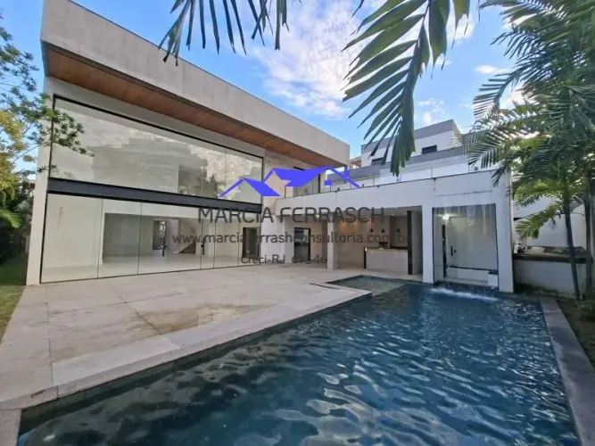 Casa em Condomínio para Venda em Rio de Janeiro, Barra da Tijuca, 5 dormitórios, 5 suítes,