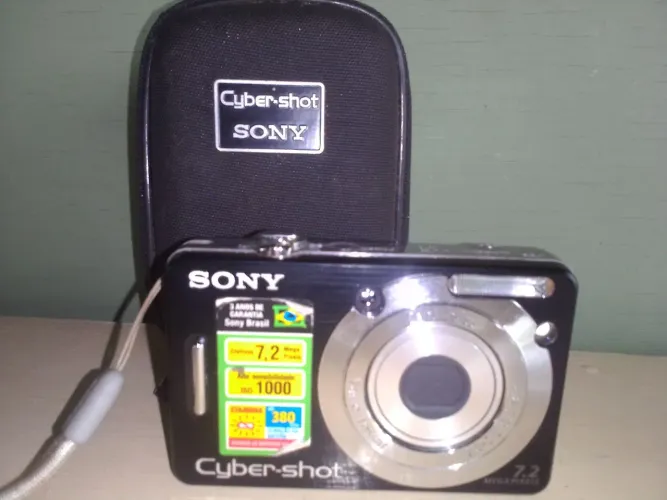 Câmera fotográfica Sony cibershot