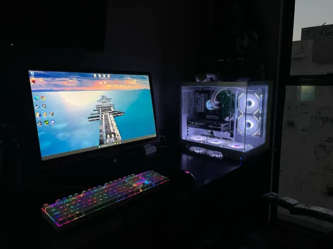Pc Gamer DDR 5 RTX 4060 Ryzen 7 7700X SSD 1TB Memoria 16GB