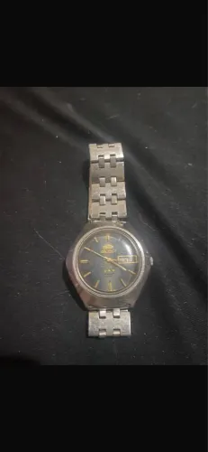 Relógio Orient Três Estrelas Automático Vintage - (No Estado)