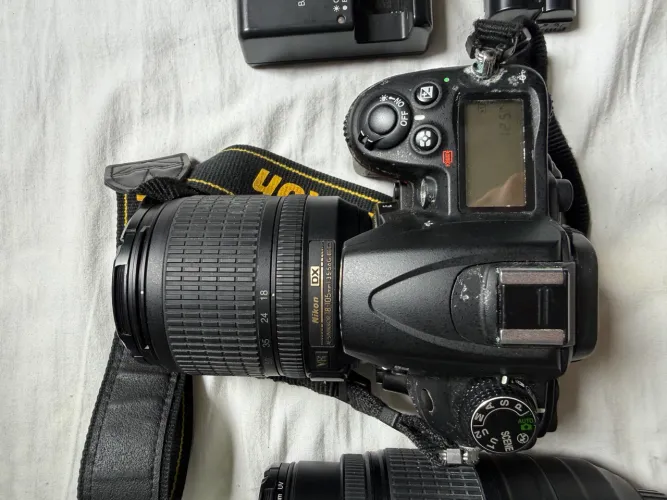 Kit Nikon D7000 + 2 Lentes + Bolsa  (CÂMERA PROFISSIONAL)
