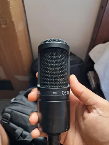 Microfone Condensador Audio Technica AT2020