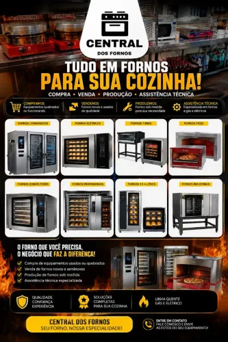FORNOS - COMPRA E VENDA DE TODOS OS TIPOS