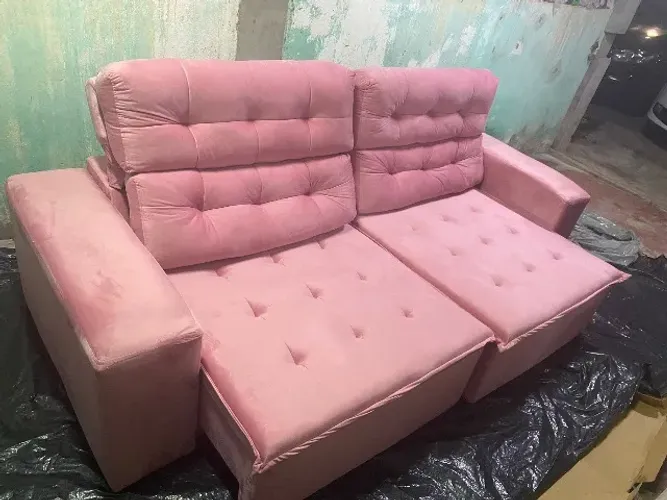 Sofá Rosa claro