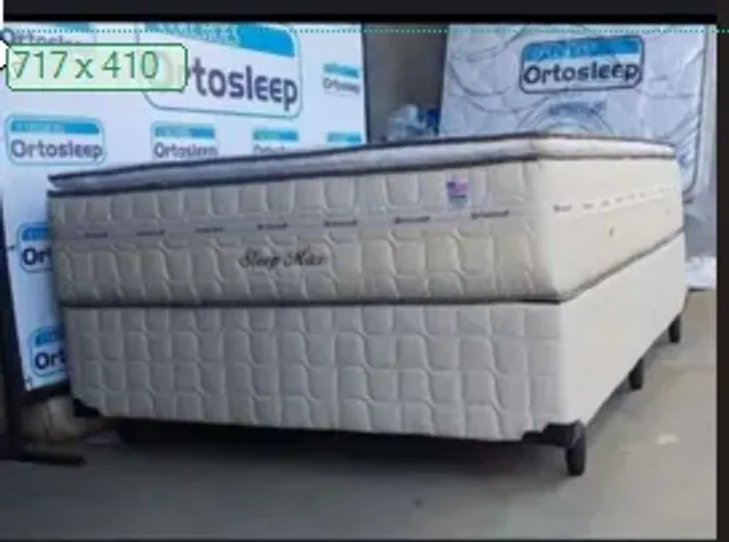 Cama box casal