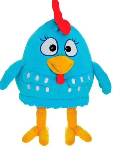 Pelúcia galinha Pintadinha e o pintinho amarelinho