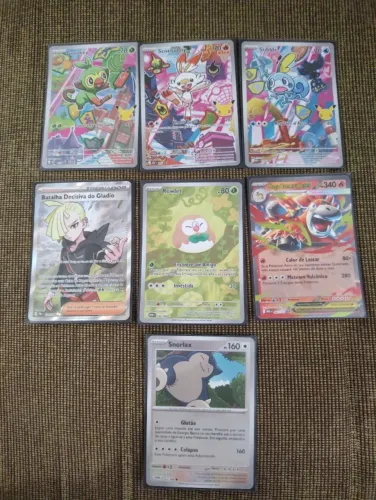 Kit Parceiros iniciais Série 2 + 4 Cartas Pokémon TCG