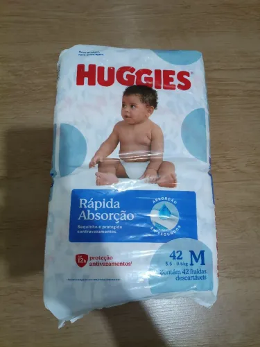 FRALDA HIGGIES RÁPIDA ABSORÇÃO 42UN M