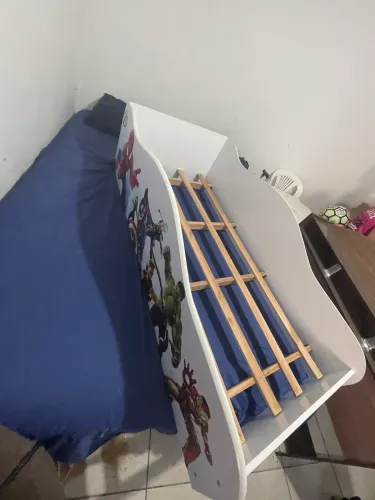 Cama infantil heróis