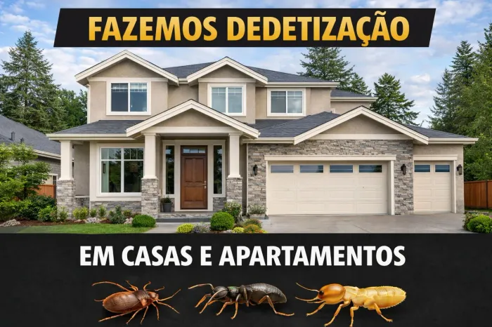 Oferecemos serviços profissionais de dedetização, com eficiência, segurança e garantia.