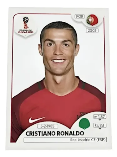 FIGURINHA COPA 2018