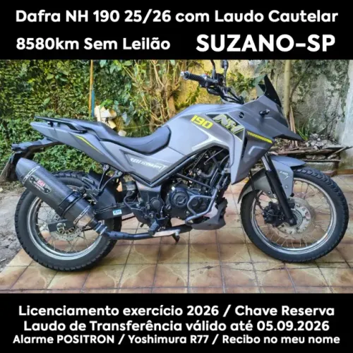 Dafra Nh190 25/26 Quitada