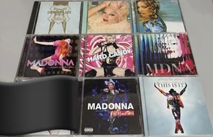 Lote CDs Realezas do Pop (Madonna, Michael Jackson)