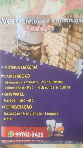 Eletricista e pedreiro reforma em geral