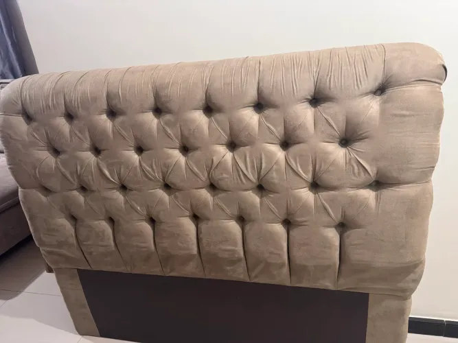 Cabeceira Capitonada para Cama Padrão 